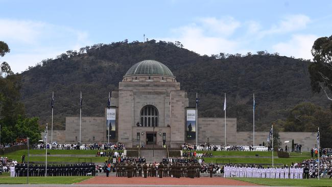 The Australian War Memorial in Canberra. Picture: AAP