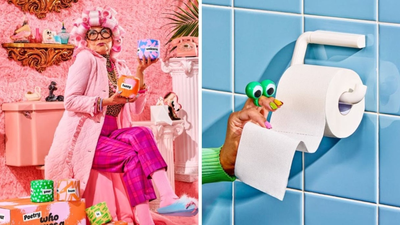 Who Gives A Crap makes fun, colourful and sustainable toilet paper as a 'force for good'. Picture: Instagram/@whogivesacrap