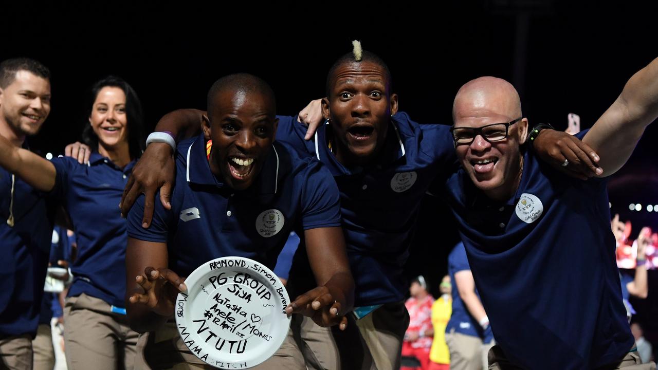 South African delegation deliver a message for back home.