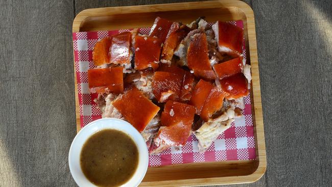 Lechon belly. Picture: Nicki Connolly.