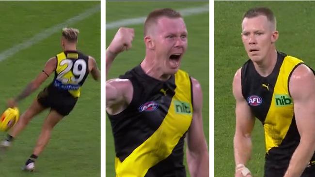 Shai Bolton and Jack Riewoldt kicked freakish goals.