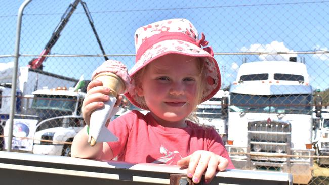 Families flocked to the Lights on the Hill Trucking Memorial event at Gatton on Saturday, September 30, 2023.