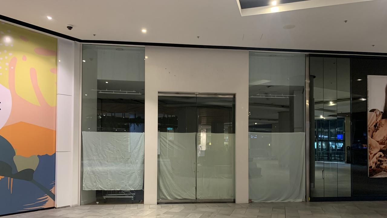 The Pandora jewellery store at the Top Ryde City shopping centre in Sydney closed due to COVID-19 and will never reopen. Neither will the Harris Scarfe department store right next door.