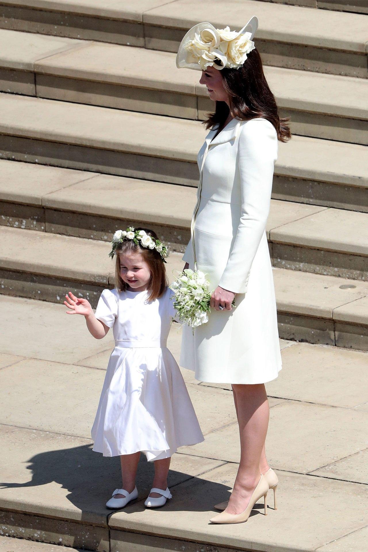 Kate Middleton re wears her Alexander McQueen coat dress for the