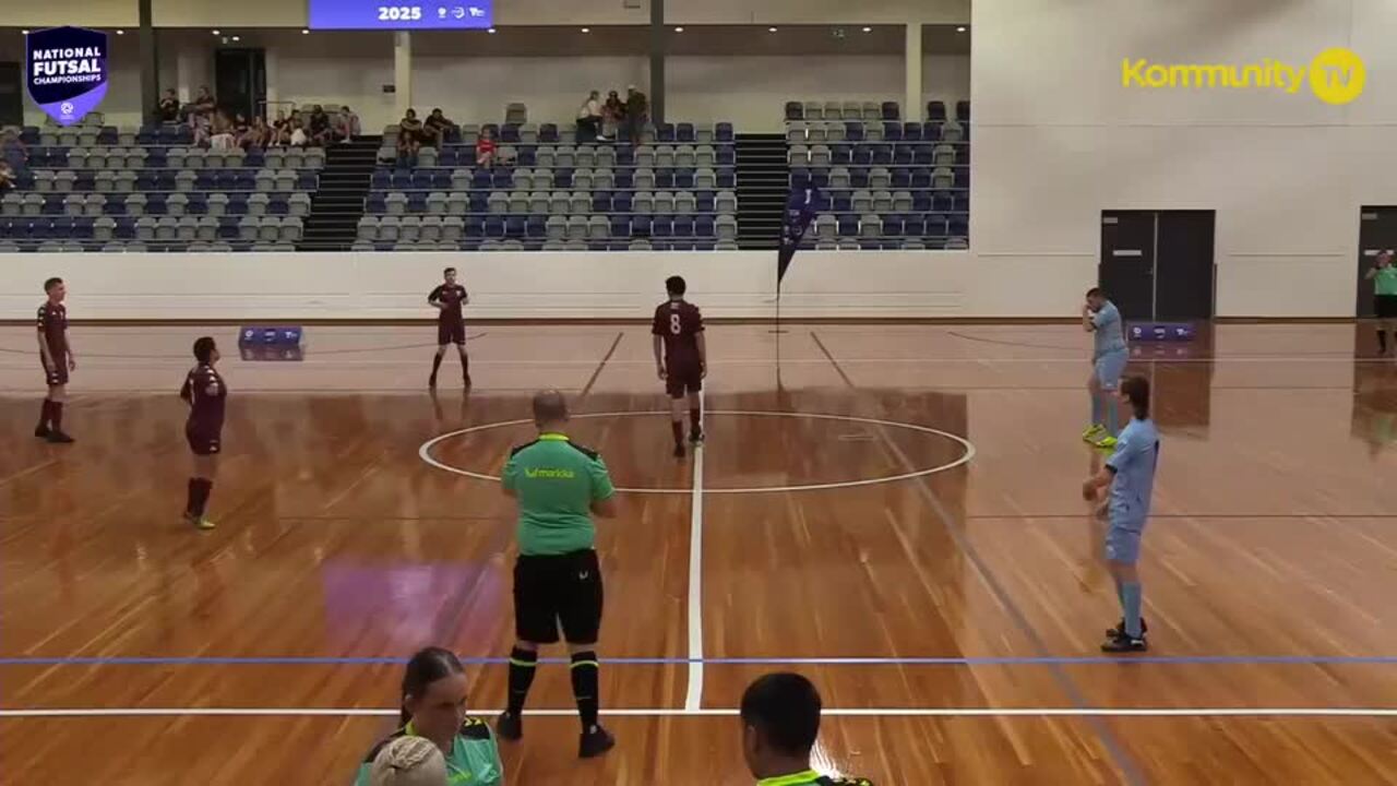 Replay: Football NSW Lightning v Football Queensland Maroon (AWD) -  2025 National Futsal Championships Day 1