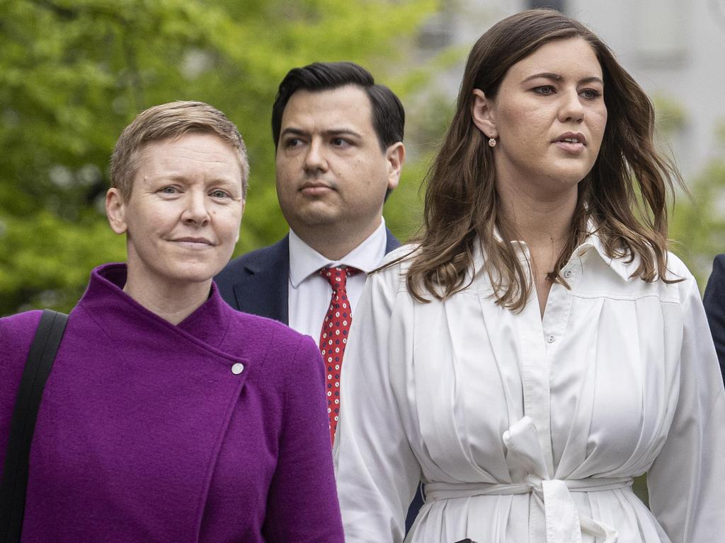 Higgins had to do media as the ‘face of #MeToo’