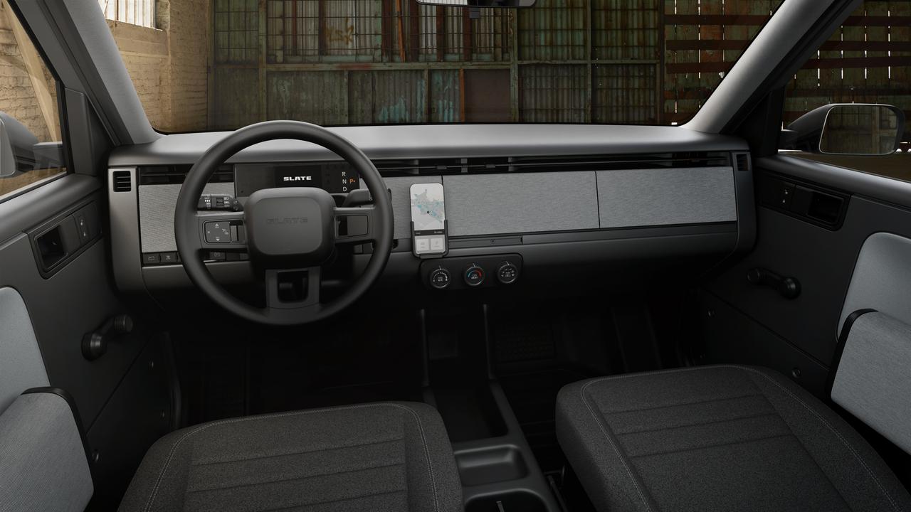 The basic interior. Picture: Supplied