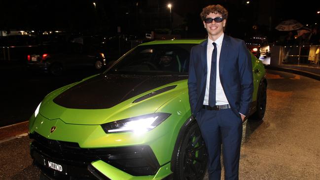 Ethan Love at Siena Catholic College's Benefit Ball Formal at the Maroochy RSL on May 31, 2025. Picture: Sam Turner