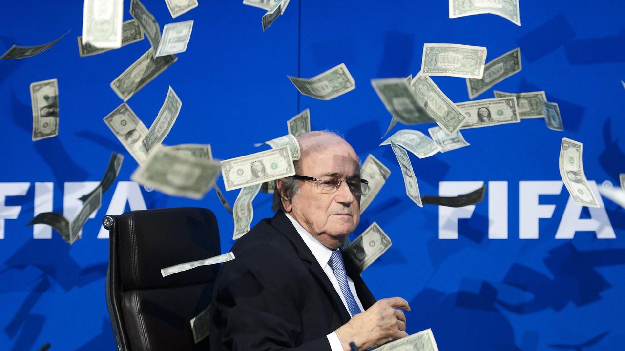 Former FIFA president Sepp Blatter appears to be having a crisis of conscience. Picture: Fabrice Coffrini/AFP