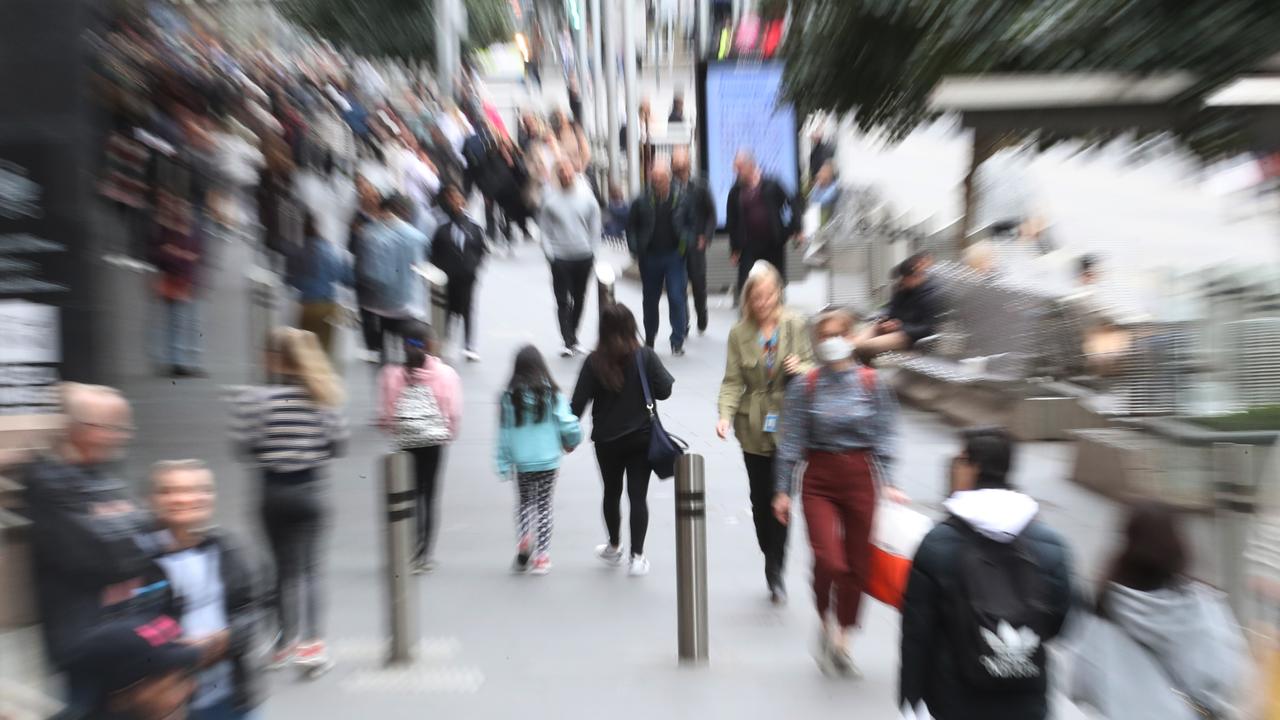 Melbourne’s population has eclipsed Sydney’s earlier than expected after the ABS expanded its urban border. Picture: NCA NewsWire / David Crosling