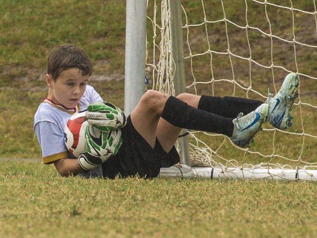 U/10 Moreton City Exelcior V Peninsula Power  in the Premier Invitational Football Carnival at Nerang.Picture: Glenn Campbell