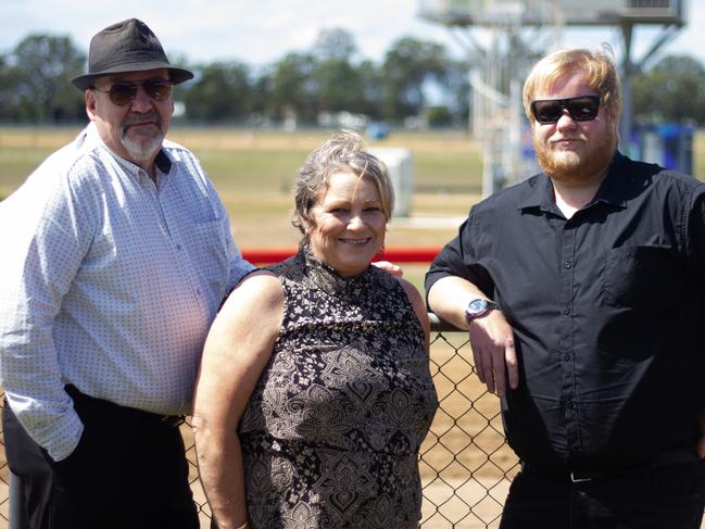 Phil, Joanne and Dan Pryor