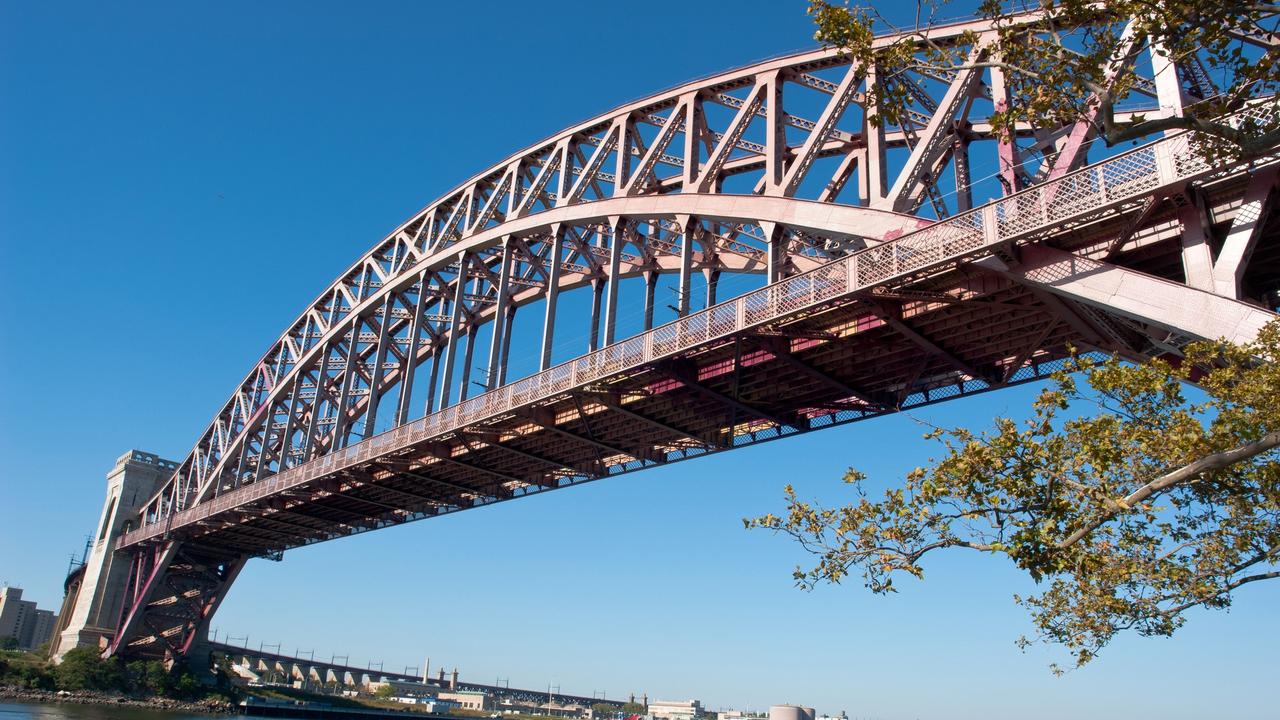 New York’s Hell Gate Bridge.