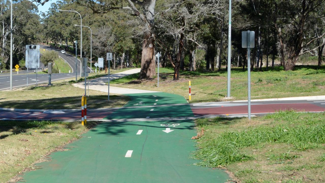 Construction of stage 1 of Highfields bikeway was finished in December 2020, but at this stage there is no funding to start building stage 2.