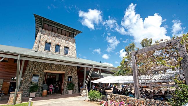 The cellar door at Sirromet Wines, Mount Cotton