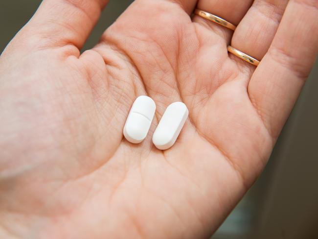 You could take an Ibuprofen but avoid aspirin. Picture: iStock