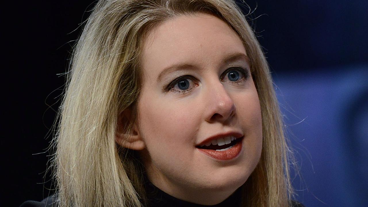 In this file photo taken in 2015, Theranos founder Elizabeth Holmes speaks at Forbes Under 30 Summit. Picture: AFP Photo/Getty Images North America/Lisa Lake