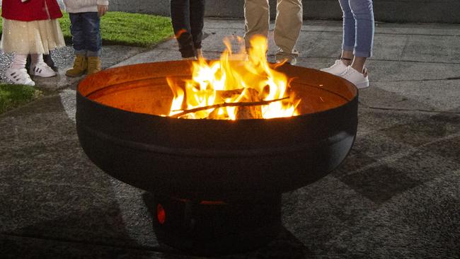 Fire pits are allowed on the Gold Coast but there are rules you must adhere to. Picture: David Caird (FILE)