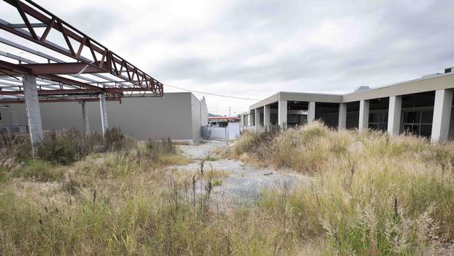 Pennisi's Arcade is left undeveloped in City Road, Beenleigh. Picture: Renae Droop