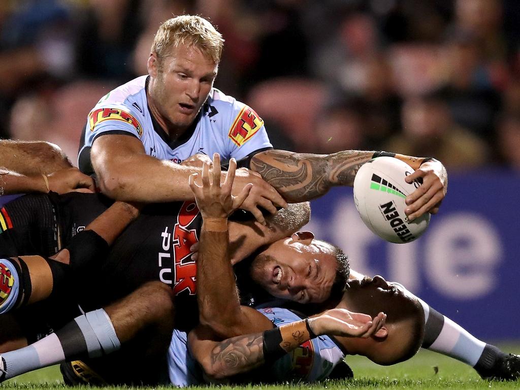 James Fisher-Harris scored his first try in 50 games on Friday night. (Photo by Matt King/Getty Images)