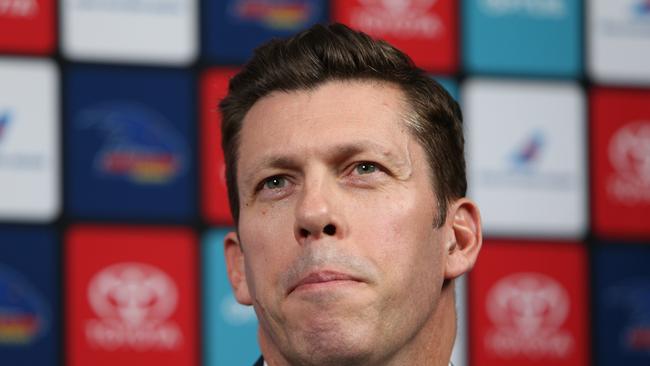 Crows CEO Andrew Fagan says the proposal will be “transformational”. Picture: AAP/Emma Brasier