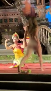 205px x 365px - Tourist arrested over nude Bali temple act: 'Sad to see this behaviour' |  news.com.au â€” Australia's leading news site