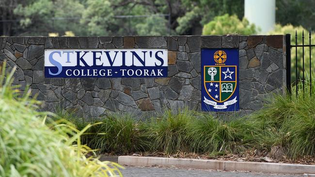 Mr Parris left St Kevin’s amid a child grooming scandal in early 2020. Picture: AAP