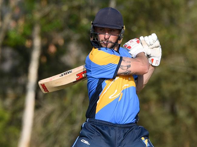 Gold Coast Dolphins all-rounder Liam Hope-Shackley. Picture: Steve Holland