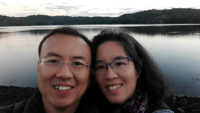 Bernard Wee and Christella (Stella) Tan were married for five years. Picture: Contributed