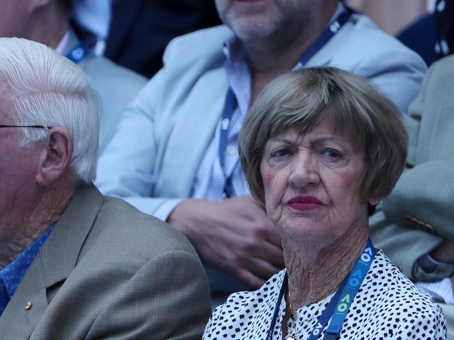 Margaret Court has not been shy when it comes to sharing her homophobic views. Picture: Mark Stewart