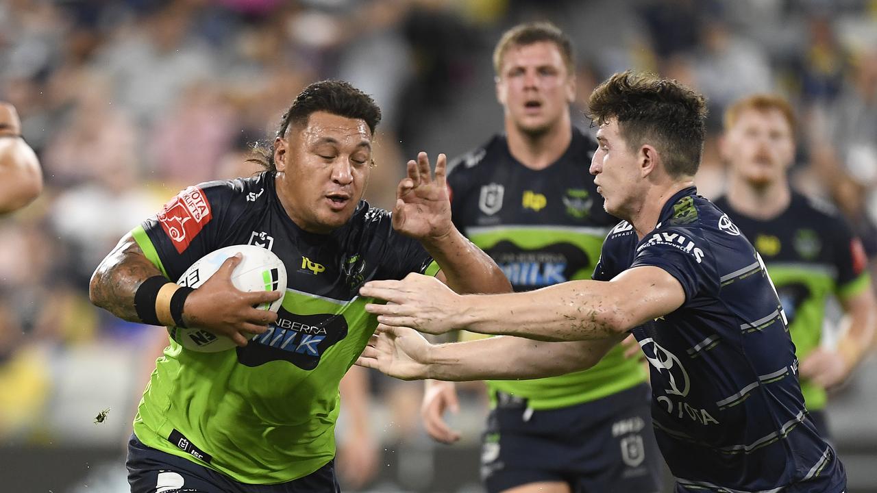 Ricky Stuart has sensationally ‘rested’ Josh Papalii from the Raiders must-win clash against South Sydney: Picture: Getty Images.