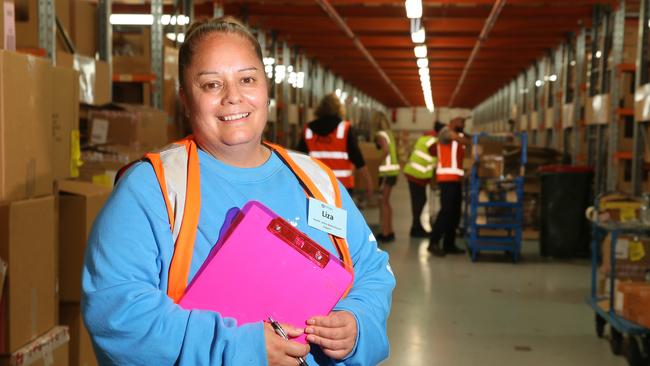 Supply chain worker Liza Atuau has revealed why the industry is a great fit for working mums. Picture: Alan Barber