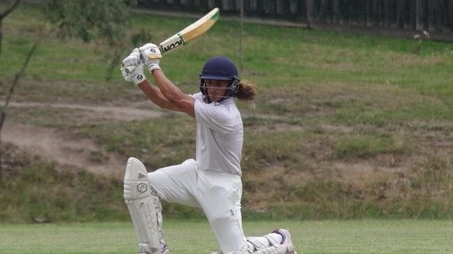 Nathan Boucher batting for Glen Iris.