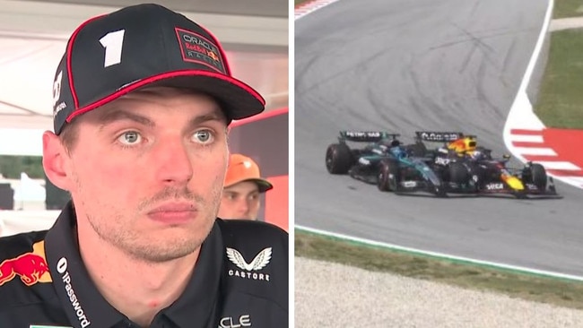 Max Verstappen speaks out after incident.