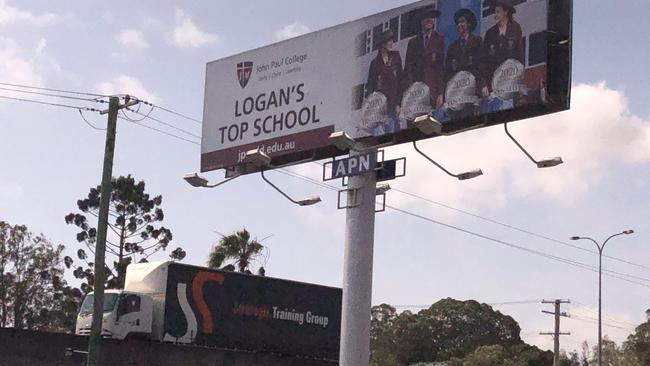 The billboard at Kingston