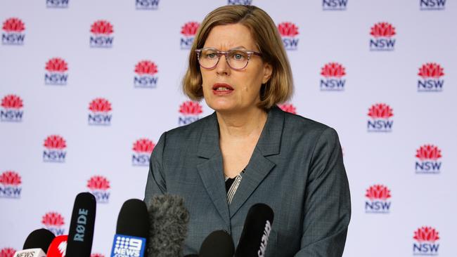 NSW Chief Health Officer Dr Kerry Chant has raised concern about the risk of the virus spreading as cases are detected outside of the northern beaches. Picture: NCA NewsWire / Gaye Gerard