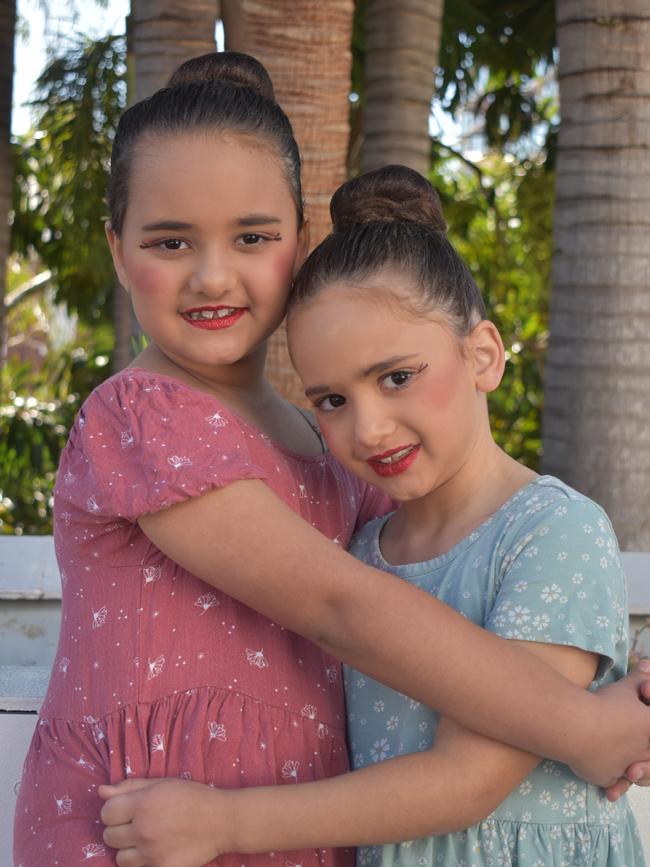 Eloise Edwards and Lucinda Edwards at Frozen Junior by NY Dance. Photos by Georgie Walker.