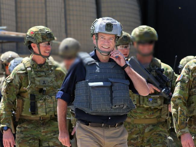 Opposition Leader Bill Shorten was quick to exit the Middle East. Picture Gary Ramage