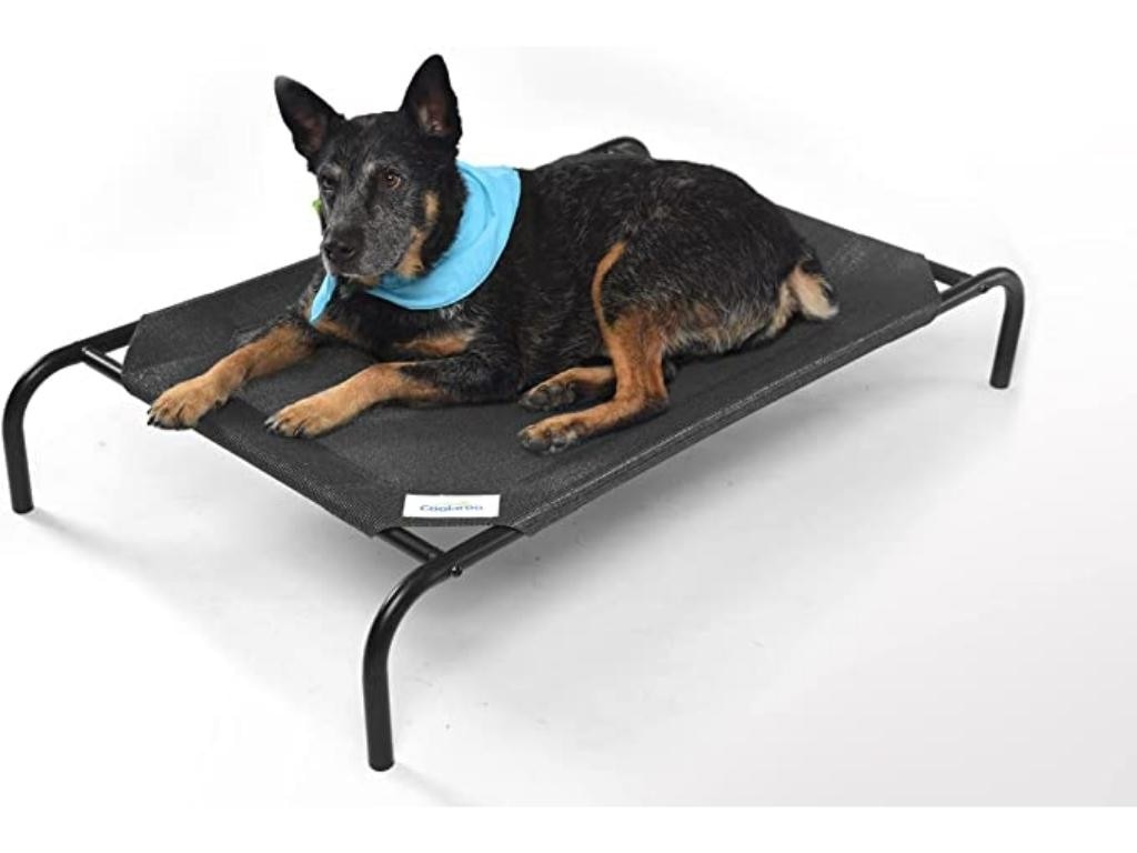 Coolaroo The Original Cooling Elevated Pet Bed. Picture: Amazon Australia.