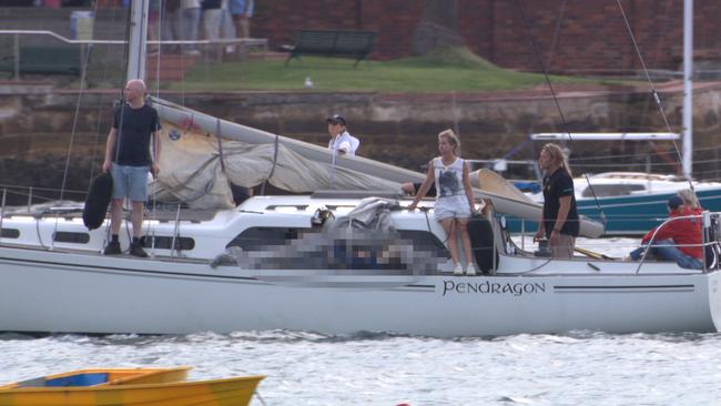 A 51-year-old man from the northern beaches, who was aboard the Plato Pendragon, died. Picture: OnScene Bondi