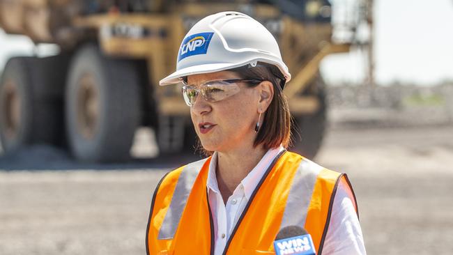 LNP leader Deb Frecklington says her party will preference Labor last across every poll. Picture: David Martinelli