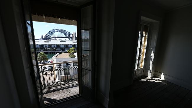 Something to look at each day: Views of the Bridge from the properties for sale.