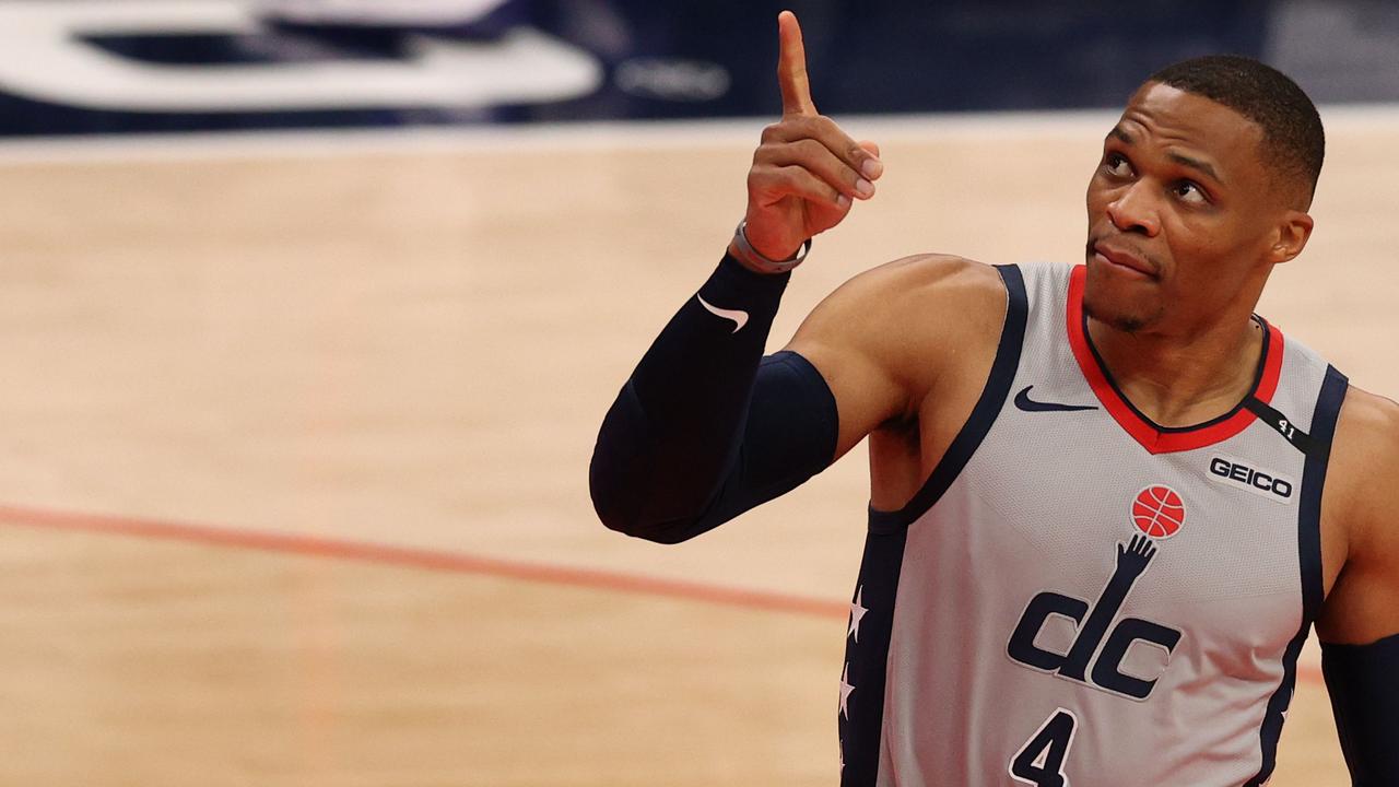 Russell Westbrook was transferred to the Washington Wizards last year (Patrick Smith/Getty Images/AFP)