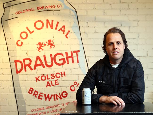 Colonial Brewing Co managing director Lawrence Dowd. Picture: Aaron Francis