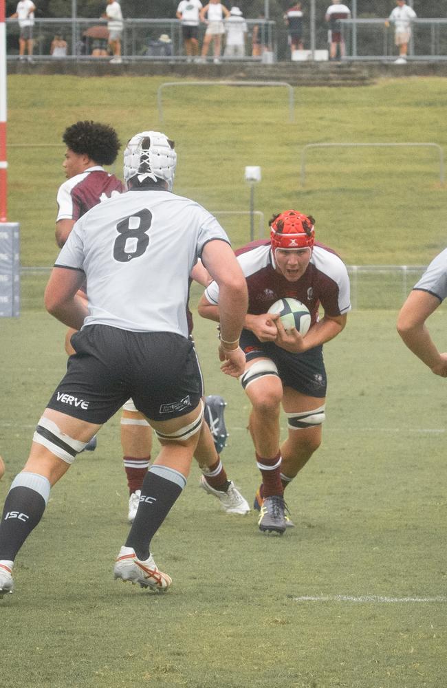 Towering lock William Ross in action for the Reds last weekend. Picture: Arnold Crayford/ QRU.