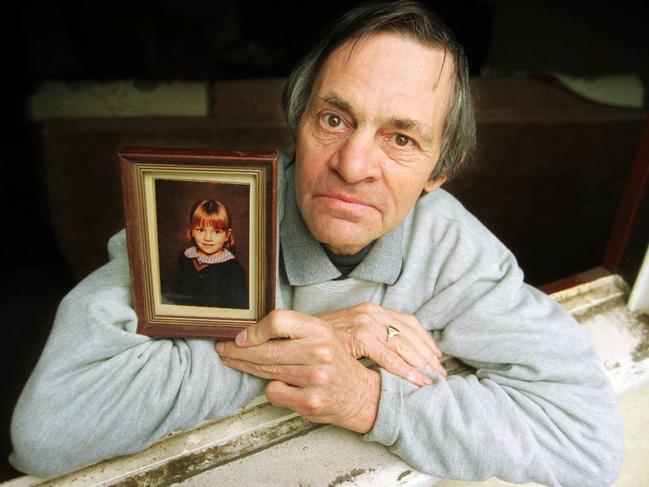  Denis Clarke with a picture of his daughter Bonny Clarke. 