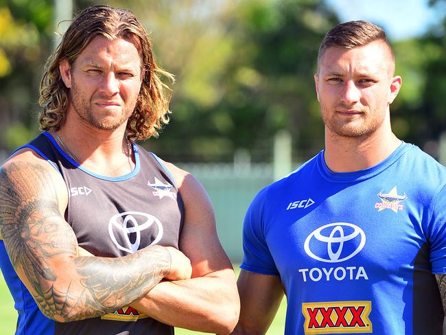 The Cowboys are missing enforcers Ashton and Tariq Sims.