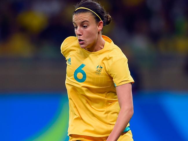 Chloe Logarzo has played 19 times for the Matildas. Picture: Getty