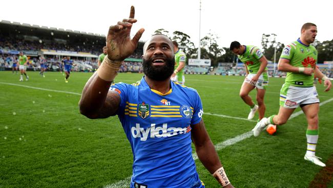 Parramatta's Semi Radradra has sparked more interest in religious beliefs among players.