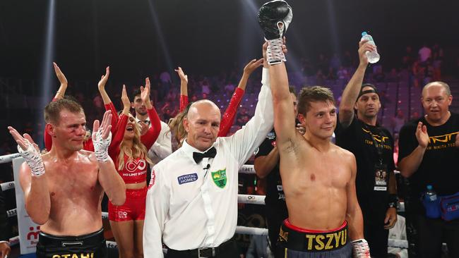 Nikita Tszyu made quite an impression in Brisbane.